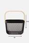Metal black basket - 3