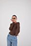 Crew Neck Basic Blouse B1496-Asn75 - 2