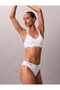 Women's Brand Logo White Elastic Band White Bra Lv00Qf8504 100 - 4