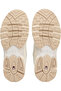 Women's Comfortable White Sneaker with Rubber Sole and Brand Logo - 6