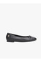 TOE CAP LEATHER BALLERINA
