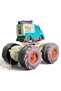 Green Monster Truck Toy Truck with Giant Wheels - Mini Truck with Giant Wheels - 5