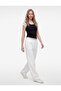 Three-Threaded, Ruffled, Pocketed, Tie-Waist Jogger Sweatpants - 3
