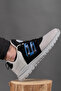 Caildaer Men's Sneakers0012083 Gray Black Cobalt Blue - 6