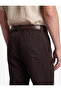 Elastic Waist Buttoned Viscose Blend Pocketed Fabric Trousers - 4