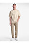 Printed Detailed Cotton Crew Neck Short Sleeve Oversize T-Shirt