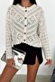 Women's Gold Button Cardigan - 2
