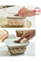 Fika Clik Rectangular Glass Storage Container 470 ml - Beige - 4