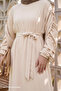 Crepe Elastic Stone Dress - 3