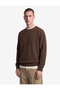 Long Sleeve Comfortable Fit Crew Neck Sweatshirt - 2