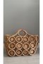 Handmade Natural Bamboo Bohemian Wicker Design Handbag 45X30X22Cm)Xl Size - 6