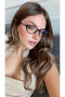 Women's Azalea Smoked Blueblock Blue Light Protection Glasses |   Case and Cleaning Cloth Gift Set