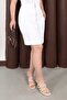 Kejan White Denim Skirt - 5
