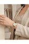 Milano Minimal Women's Wristwatch Dual Color Steel Band Stylish Women's Watch 28 mm – 3 Atm - 4