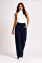Women's Palazzo Trousers Oversize Cut - 2