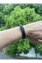 black 20cm Black PU Leather Magnetic Bracelet Men's and Stable and Elegant Giving Men The Best Gift - 3