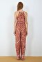 Viscose Fabric Rug Pattern Jumpsuit - 3