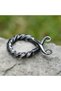 Pendant with A Chain 2024 NEW Men's 316L Stainless-Steel Vintage Odin Norse Viking Amulet Pendant Ne - 4