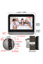 Door Camera 128G 2-Way Talk Smart 3MP WiFi Battery Power Door Bell Magic Cat Eye Peephole Camera PIR - 6