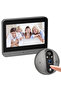 Door Camera 128G 2-Way Talk Smart 3MP WiFi Battery Power Door Bell Magic Cat Eye Peephole Camera PIR - 8