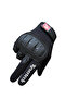Revertech Aura Black - Touchscreen Compatible Women's Motorcycle Gloves