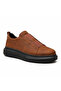 Ba0307 Taba Leather Faux Leather Casual Men's Shoes – Soft Insole