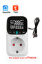 230V 2PCS TUYA WIFI Smart Temperrature Controller Socket With Sensor Smart Thermostat 16A EU Plug Re - 8