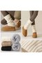 100% Acrylic Premium Knitwear Knit Leg Warmer Foot Warmer Leggings - 8