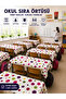 20-Piece School Desk Tablecloth Elastic A-Quality Fabric Stain Resistant - 3