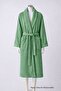 Şalyaka Cotton Unisex Bathrobe Green - 2