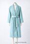 Şalyaka Cotton Unisex Bathrobe Turquoise - 3