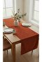 Velvet Textured 40X240 Premium Tile Plain Polyester Table Runner - 2