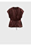 Wrinkled-Effect Double-Breasted Cut-Out Vest - 3