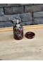 Cherry Marble 2-Piece Bathroom Set – Liquid Soap Dispenser and Solid Soap Dispenser – Natural Stone - 6
