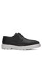 Men's Black Daily Casual Shoes Groom Laced White Sole Speckle Detailed Classic Shoes K-384 - 4