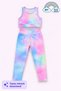 Girl's Multi-Purpose Patterned Swimsuit & Sports Set 12455