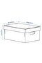 Covered Storage Box Set 4 Piece Set Archive Pantry Box Dd017 - 6