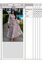 Cream Lavinya Floral Patterned Belted Long Sleeve Dress Tns-9001 - 3