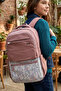 My Polo 2085 Primary School Middle School Bag Backpack School Bag Multi-Compartment Orthopedic Back Patterned - 2