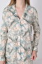 Women's 100% Cotton Buttoned Pajama Set 19116 - 4