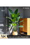 88cm 24 leaves Large Artificial Banana Tree Fake Palm Plants Plastic Monstera Tropical Leave