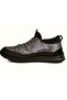 25K582 Men's Genuine Leather Crocodile Printed Flexible Sole Sneaker Sports Shoes - 6