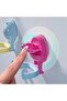 Suction Cup Hooks,2Pcs Round Ball Double Hooks,Powerful Vacuum Reusable Organizer for Kitchen and Bathroom,Purple and Blue - 5