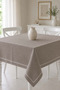 Linen Anthracite Tablecloth