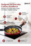 AFP 24ME 24cm Granite Nonstick Frypan, PFOA-Free, Bakelite Handle, Maroon Dishwasher Safe - 3