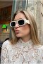 Unisex Jen White Luxury Sunglasses - 4