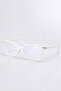 Unisex Tarry Blue Light Protection Screen Glasses White - 2