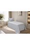 Hearted 2 Piece Single Bedspread Gray - 2