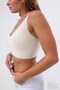 Seamless Bra - Curve |   Laser Cut Seamless Gathering Plus Size Women's Bra 3-Pack-2 - 5