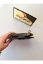 Women's Black Leather Luxury Design Mini Wallet and Card Holder with Snap Pocket Detail - 7